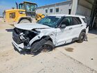 2026 Ford Explorer Police Interceptor Белый vin: 1FM5K8AB8TGA41739