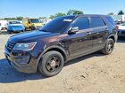 2017 Ford Explorer Police Interceptor Brown vin: 1FM5K8AR0HGB08340