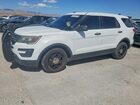 2017 Ford Explorer Police Interceptor White vin: 1FM5K8AR1HGE01244