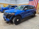 2021 Ford Explorer Police Interceptor Blue vin: 1FM5K8AW3MNA19096