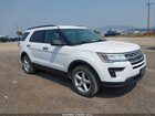 2018 Ford Explorer   White vin: 1FM5K8B87JGC01321