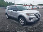 2018 Ford Explorer   Silver vin: 1FM5K8B8XJGA59529