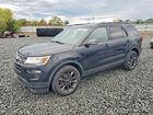 2018 Ford Explorer Xlt Black vin: 1FM5K8D85JGC52877