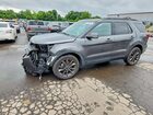 2018 Ford Explorer Xlt Gray vin: 1FM5K8D8XJGC79010