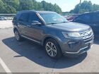 2019 Ford Explorer Limited Gray vin: 1FM5K8F80KGA32772