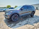 2020 Ford Explorer St Gray vin: 1FM5K8GC2LGC22318