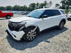 2021 Ford Explorer St White vin: 1FM5K8GC5MGA71640