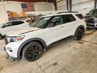 2020 Ford Explorer St White vin: 1FM5K8GC8LGA68682