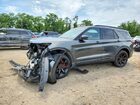 2020 Ford Explorer St Gray vin: 1FM5K8GC9LGA75091