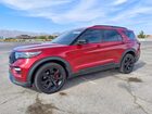 2020 Ford Explorer St Red vin: 1FM5K8GCXLGA26059
