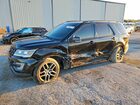 2017 Ford Explorer Sport Black vin: 1FM5K8GT0HGE08611