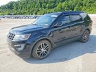 2017 Ford Explorer Sport Black vin: 1FM5K8GT3HGD82473
