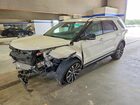 2016 Ford Explorer White vin: 1FM5K8HT1GGC55427