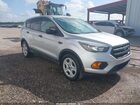 2018 Ford Escape S Серебряный vin: 1FMCU0F73JUC89337