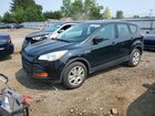 2016 Ford Escape S Черный vin: 1FMCU0F76GUA49918
