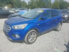 2017 Ford Escape Se Синий vin: 1FMCU0G99HUD17183