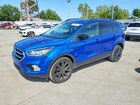 2018 Ford Escape Se Blue vin: 1FMCU0GD2JUD42517