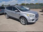 2017 Ford Escape Se Silver vin: 1FMCU0GD7HUA48508
