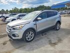 2018 Ford Escape Se Silver vin: 1FMCU0GD8JUB74916
