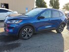 2022 Ford Escape Se Blue vin: 1FMCU9BZ9NUB10722