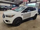 2017 Ford Escape Se White vin: 1FMCU9G99HUD98979
