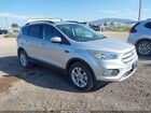 2018 Ford Escape Se Silver vin: 1FMCU9GD9JUC38806