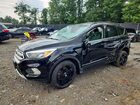 2018 Ford Escape Se Black vin: 1FMCU9GD9JUC40703