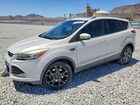 2016 Ford Escape Titanium White vin: 1FMCU9J99GUB60590