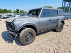 2023 Ford Bronco Base Gray vin: 1FMDE5BH3PLB77181