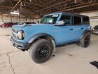 2023 Ford Bronco Base Teal vin: 1FMEE5DP9PLB72866