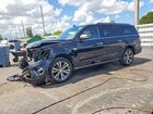2021 Ford Expedition Max King Ranch Black vin: 1FMJK1NT4MEA64134