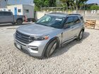 2020 Ford Explorer Xlt Silver vin: 1FMSK7DH4LGC42213