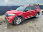 2020 Ford Explorer Xlt Red vin: 1FMSK7DH5LGA89390