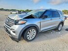 2020 Ford Explorer Limited Silver vin: 1FMSK7FH9LGA26743