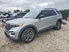 2021 Ford Explorer Xlt Silver vin: 1FMSK8DH5MGA98761