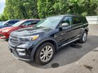 2021 Ford Explorer Xlt Black vin: 1FMSK8DH6MGC28563