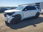 2025 Ford Explorer White vin: 1FMUK7DH9SGA96821