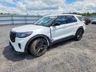 2025 Ford Explorer St White vin: 1FMWK8GC3SGC89626