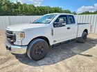 2021 Ford F250 Super Duty White vin: 1FT7X2A66MEC69055