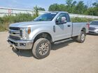 2018 Ford F250 Super Duty Silver vin: 1FTBF2B6XJEC71978