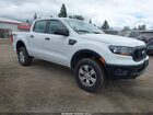 2019 Ford Ranger Xl White vin: 1FTER4FH0KLA77131