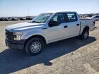 2016 Ford F150 Supercrew Silver vin: 1FTEW1C85GKE46266