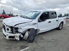 2018 Ford F150 Supercrew White vin: 1FTEW1CP7JKD03463