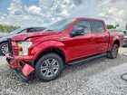 2017 Ford F150 Supercrew Red vin: 1FTEW1EF2HFA81972