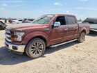 2016 Ford F150 Supercrew Brown vin: 1FTEW1EF3GKD42564