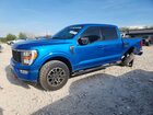 2021 Ford F150 Supercrew Синий vin: 1FTEW1EP1MFA68522