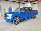 2019 Ford F150 Supercrew Blue vin: 1FTEW1EP2KFB87631