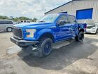 2017 Ford F150 Supercrew Blue vin: 1FTEW1EP5HFB08591