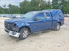 2016 Ford F150 Super Cab Blue vin: 1FTEX1CPXGFA08775