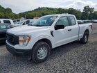 2021 Ford F150 Super Cab White vin: 1FTEX1EB4MKD58486